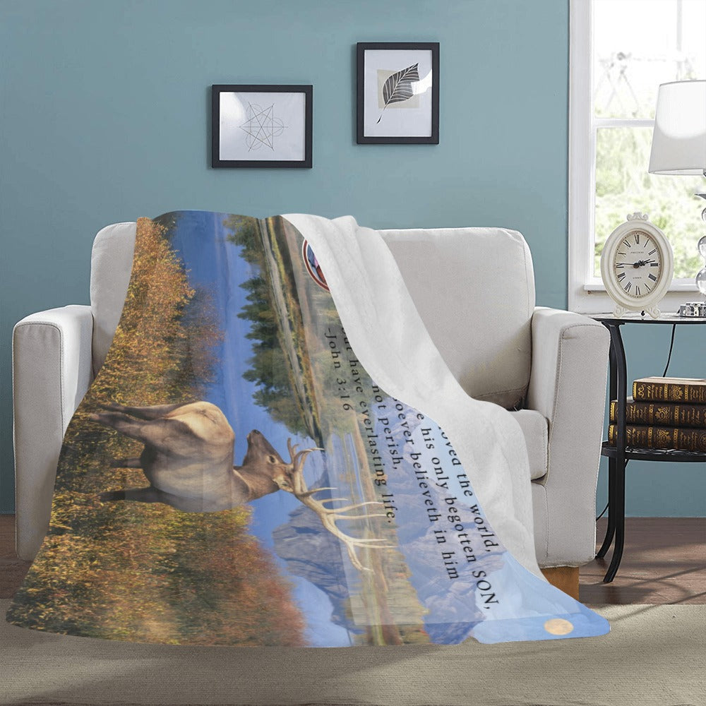 Custom Photo Memorial Ultra-Soft Micro Fleece Blanket