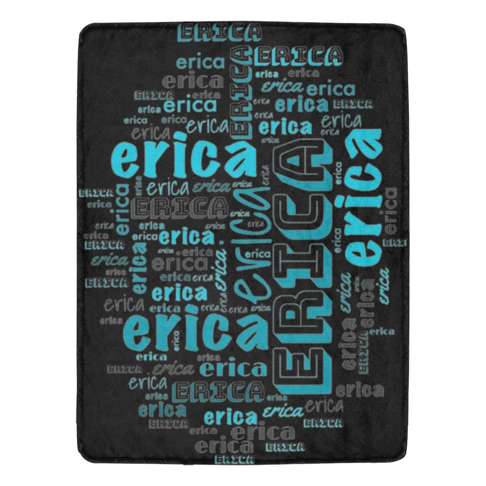 Word Cloud Ultra-Soft Micro Fleece Blanket